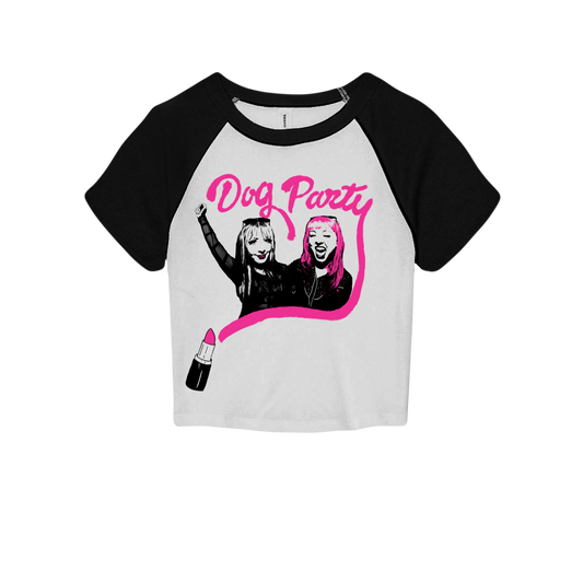 Lipstick Crop Tee